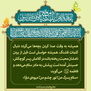 سبک زندگی حضرت زهرا (س): میوه دل فاطمه (س)